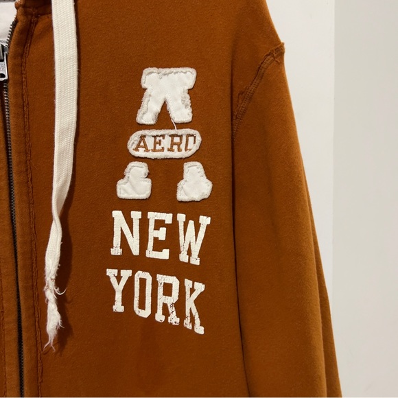 Aeropostale Burnt Orange Zip Up - Picture 8 of 9